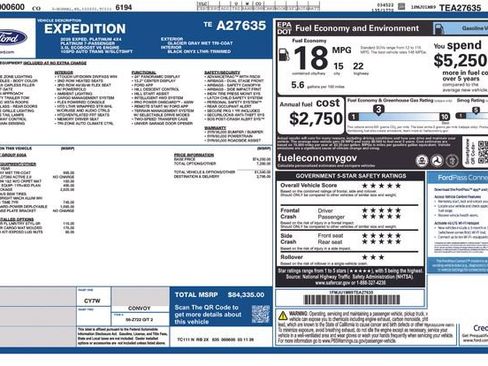 New 2026 Ford Expedition Platinum AWD/4WD image 24