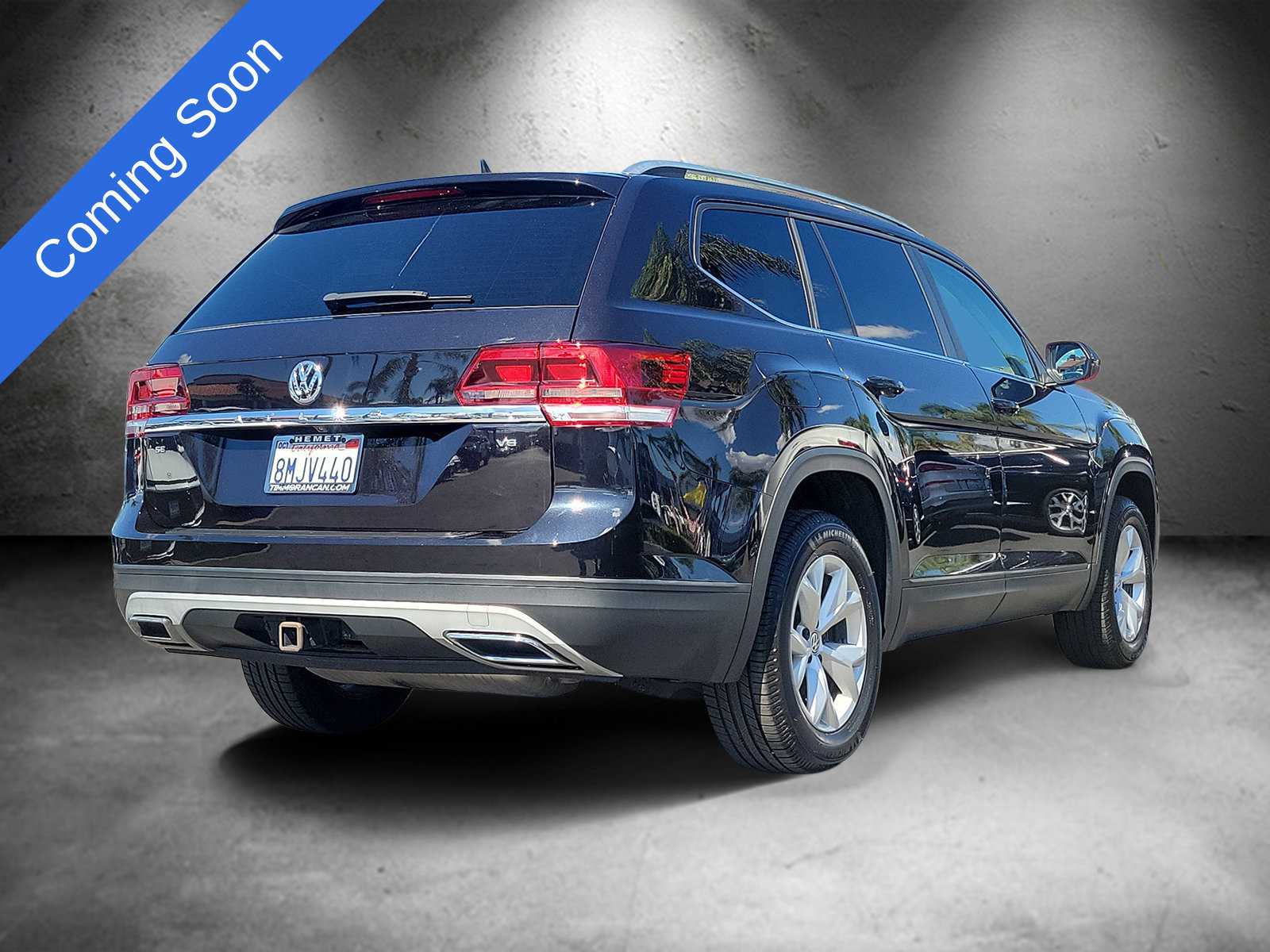 Used 2019 Volkswagen Atlas SE w/ Towing Package FWD image 3