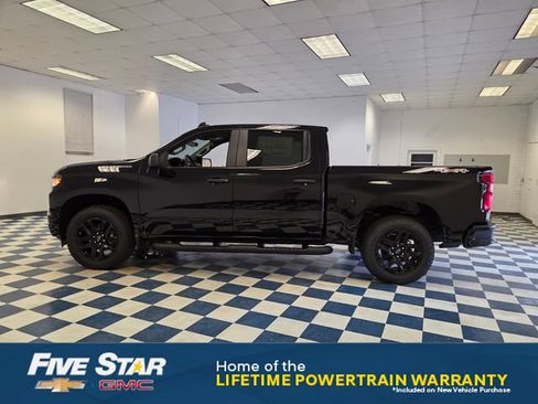 New 2026 Chevrolet Silverado 1500 Custom w/ Turbomax Blackout Package AWD/4WD image 4