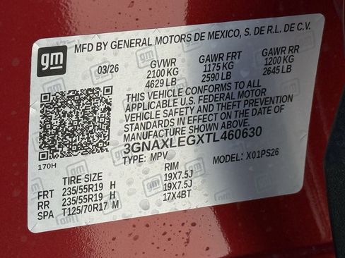 New 2026 Chevrolet Equinox RS w/ Safety and Technology Package image 22