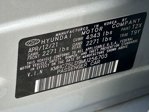 Used 2021 Hyundai Ioniq SEL image 35