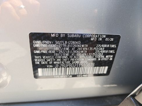 Used 2026 Subaru Outback Premium AWD/4WD image 25