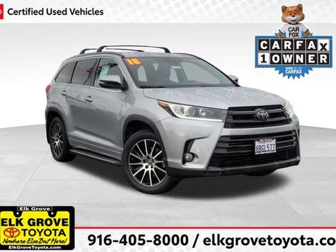 Certified 2018 Toyota Highlander SE image 1