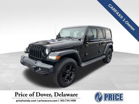 Used 2021 Jeep Wrangler Unlimited Sahara image 1