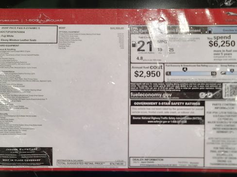 New 2026 Jaguar F-PACE R-Dynamic S image 21