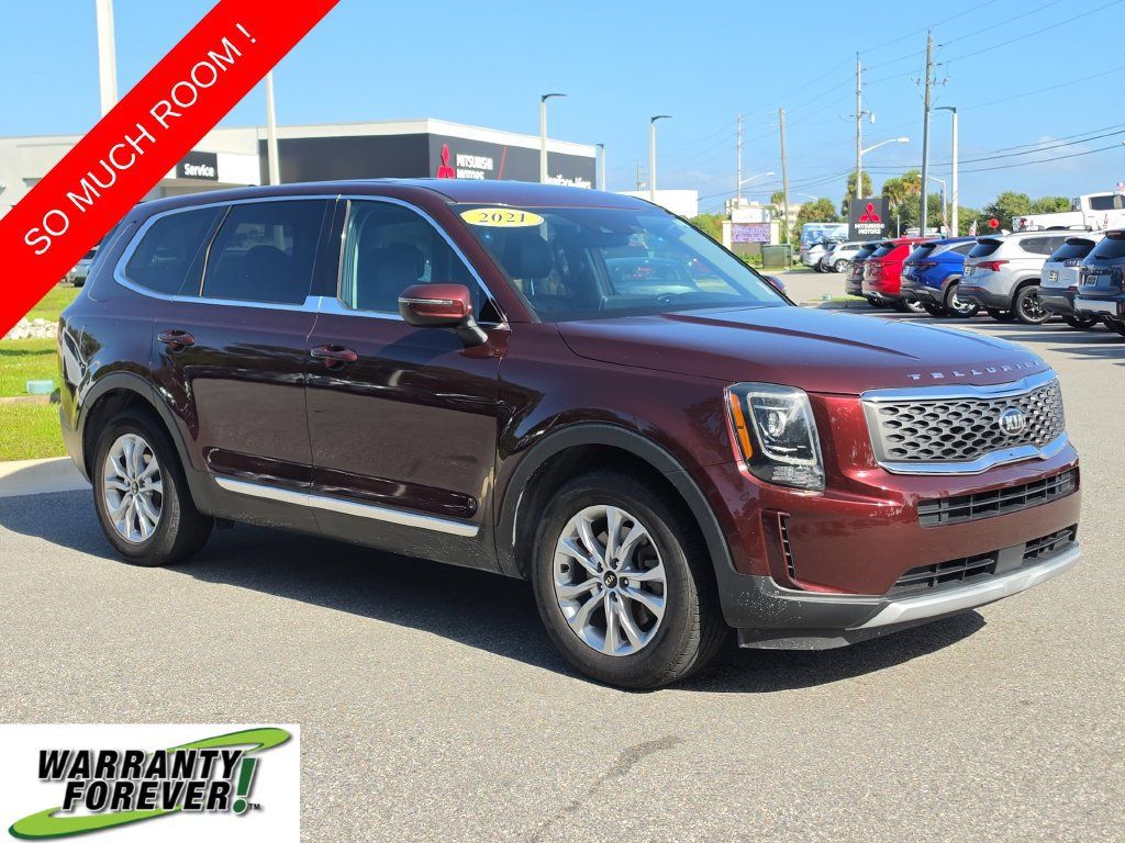 Used 2021 Kia Telluride LX FWD image 1