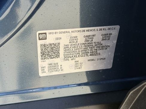 New 2026 Chevrolet Equinox RS w/ Convenience Package III FWD image 27