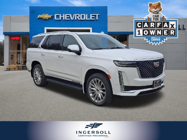 Used 2021 Cadillac Escalade Premium Luxury w/ LPO, Illumination Package AWD/4WD image 1