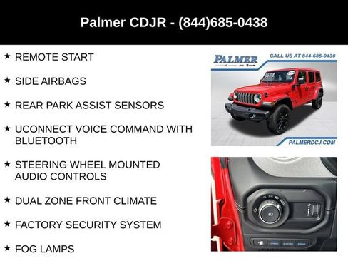 Used 2025 Jeep Wrangler Unlimited Sahara w/ Safety Group AWD/4WD image 18