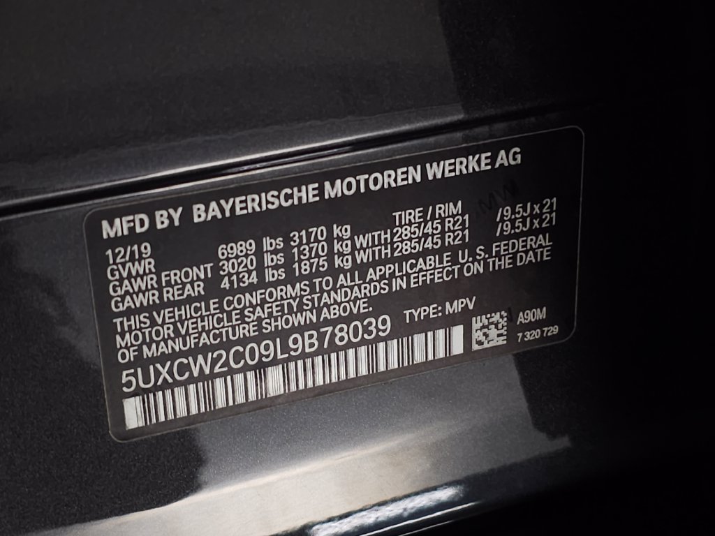 Used 2020 BMW X7 xDrive40i w/ Premium Package AWD/4WD image 47