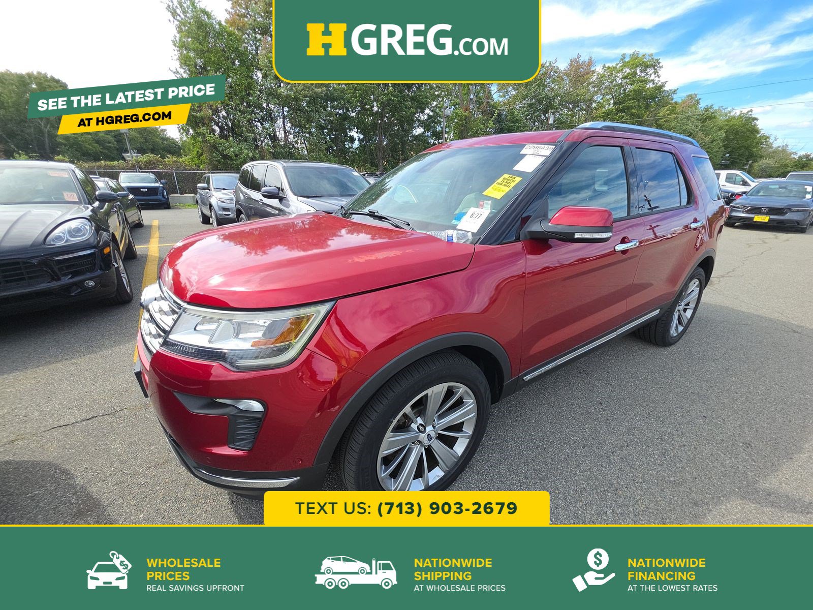 Used 2018 Ford Explorer Limited w/ Equipment Group 301A AWD/4WD image 1