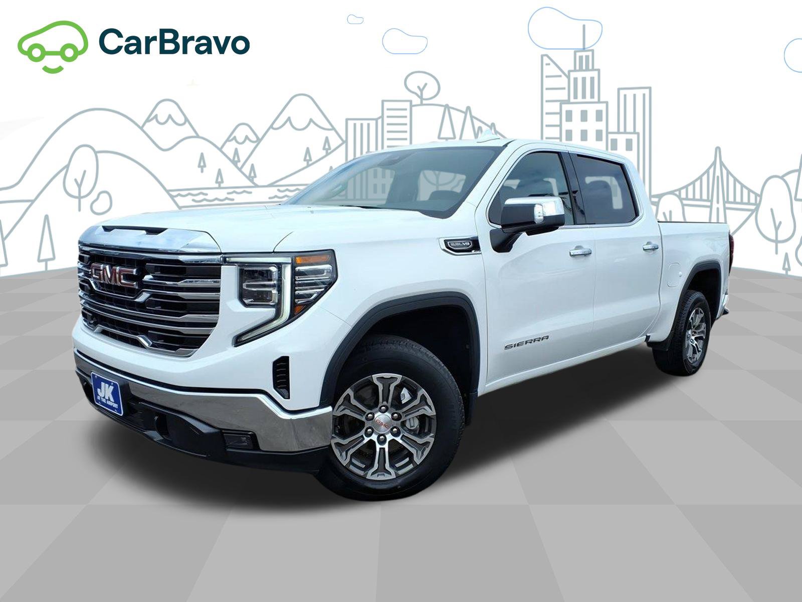 Certified 2025 GMC Sierra 1500 SLT AWD/4WD image 1