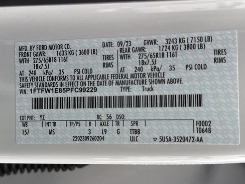 Certified 2023 Ford F150 XLT w/ Equipment Group 302A High image 33