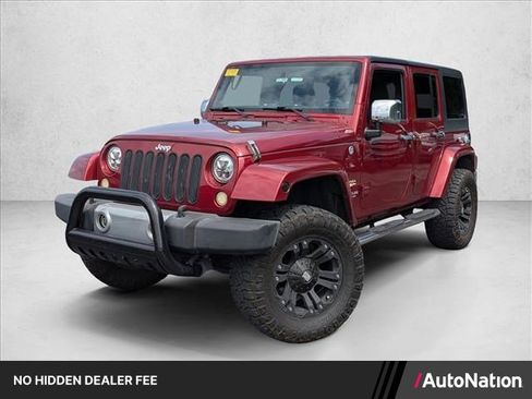 Used 2012 Jeep Wrangler Unlimited Sahara w/ Connectivity Group AWD/4WD image 1