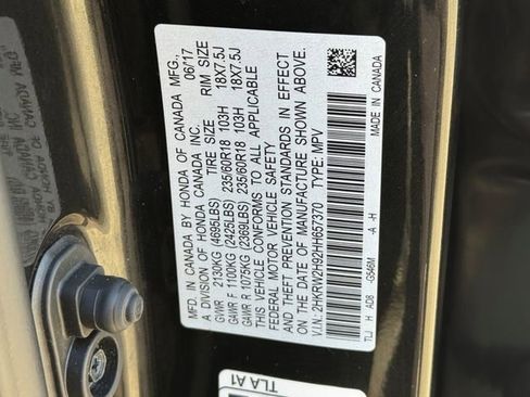 Certified 2017 Honda CR-V Touring image 32