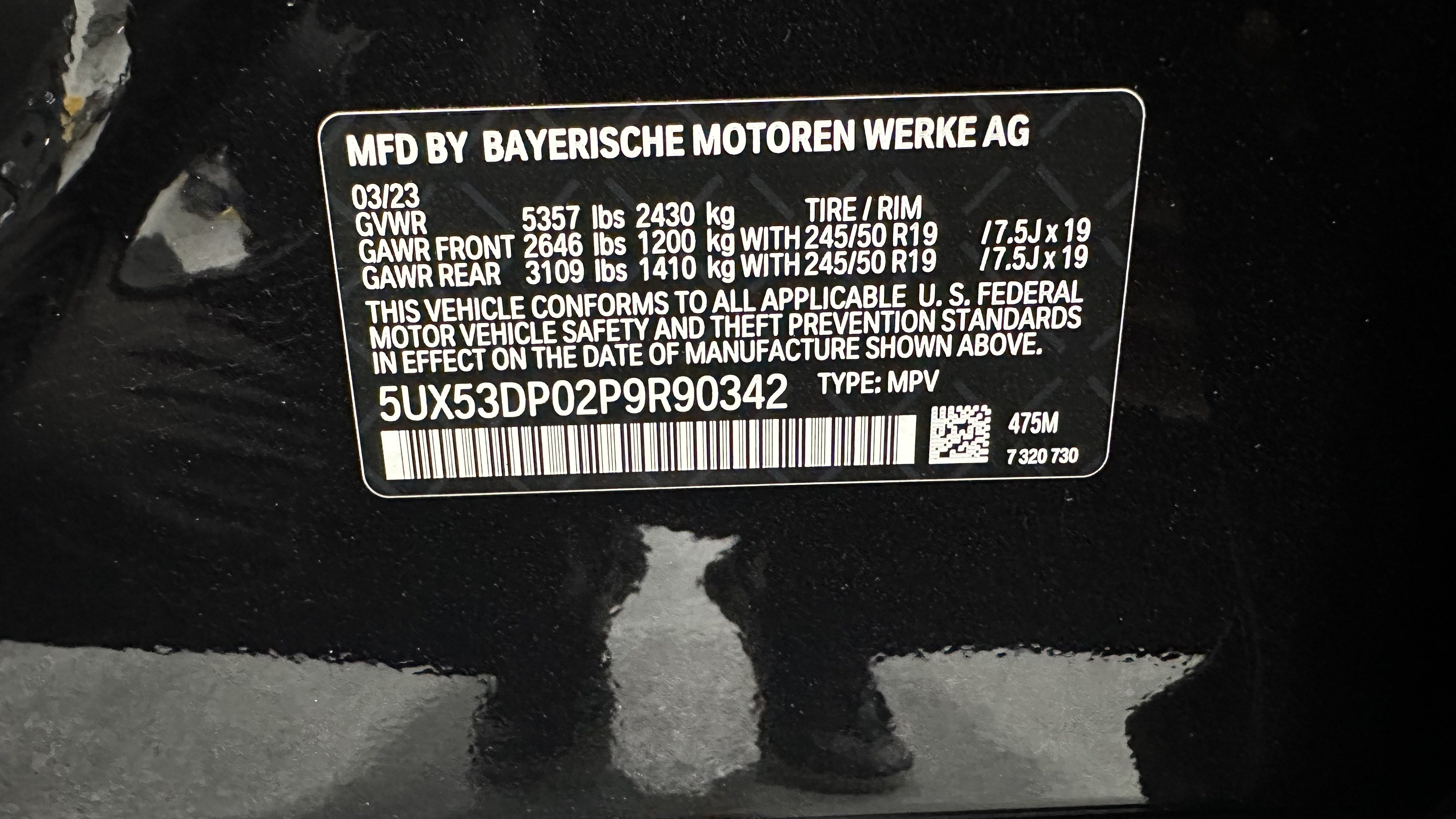 Used 2023 BMW X3 xDrive30i w/ M Sport Package AWD/4WD image 34