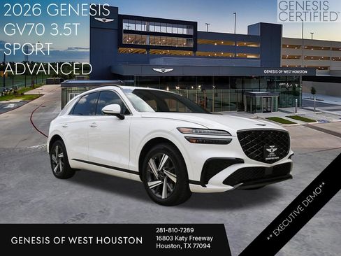 Used 2026 Genesis GV70 3.5T Sport Advanced AWD/4WD image 1