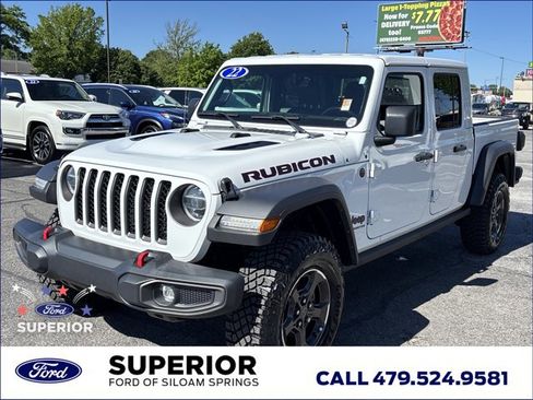 Used 2022 Jeep Gladiator Rubicon w/ LED Lighting Group AWD/4WD image 9