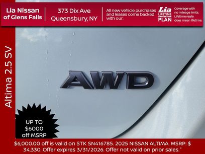 New 2025 Nissan Altima 2.5 SV w/ SV Premium Package