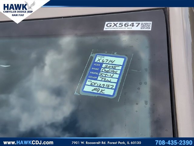 Used 2025 Cadillac XT4 Sport AWD/4WD image 35