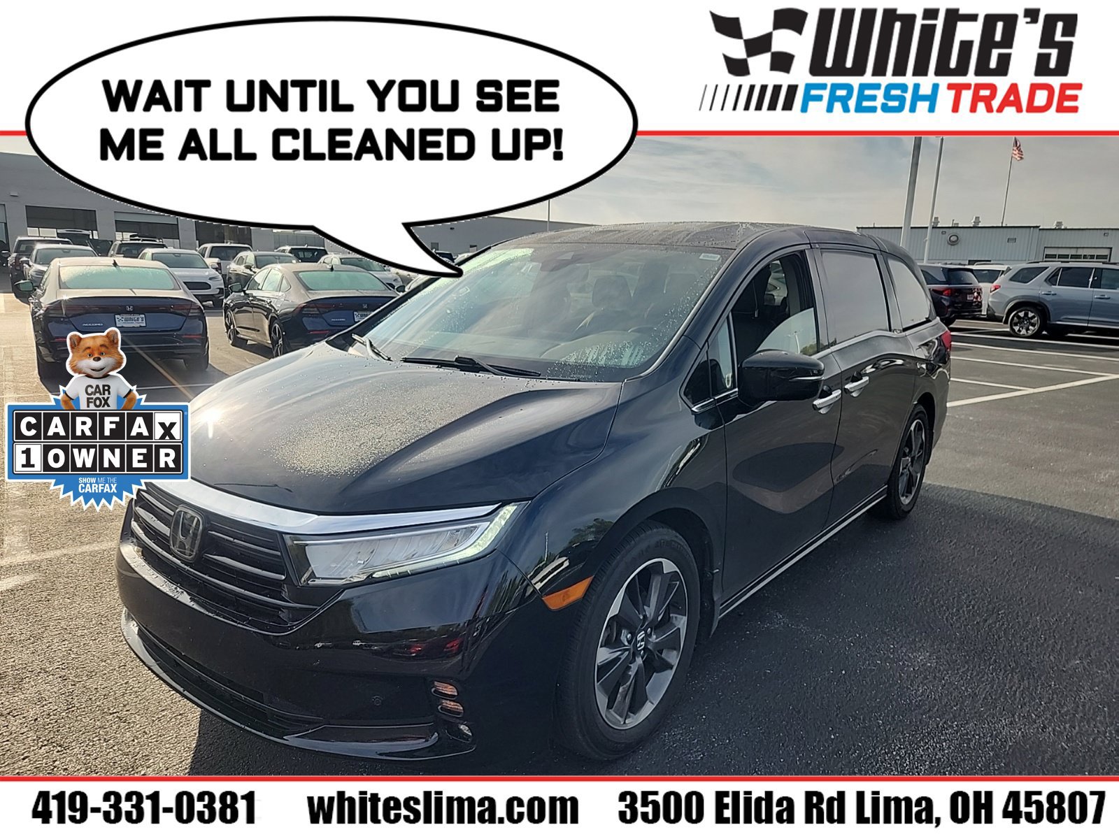 Used 2022 Honda Odyssey Elite image 1