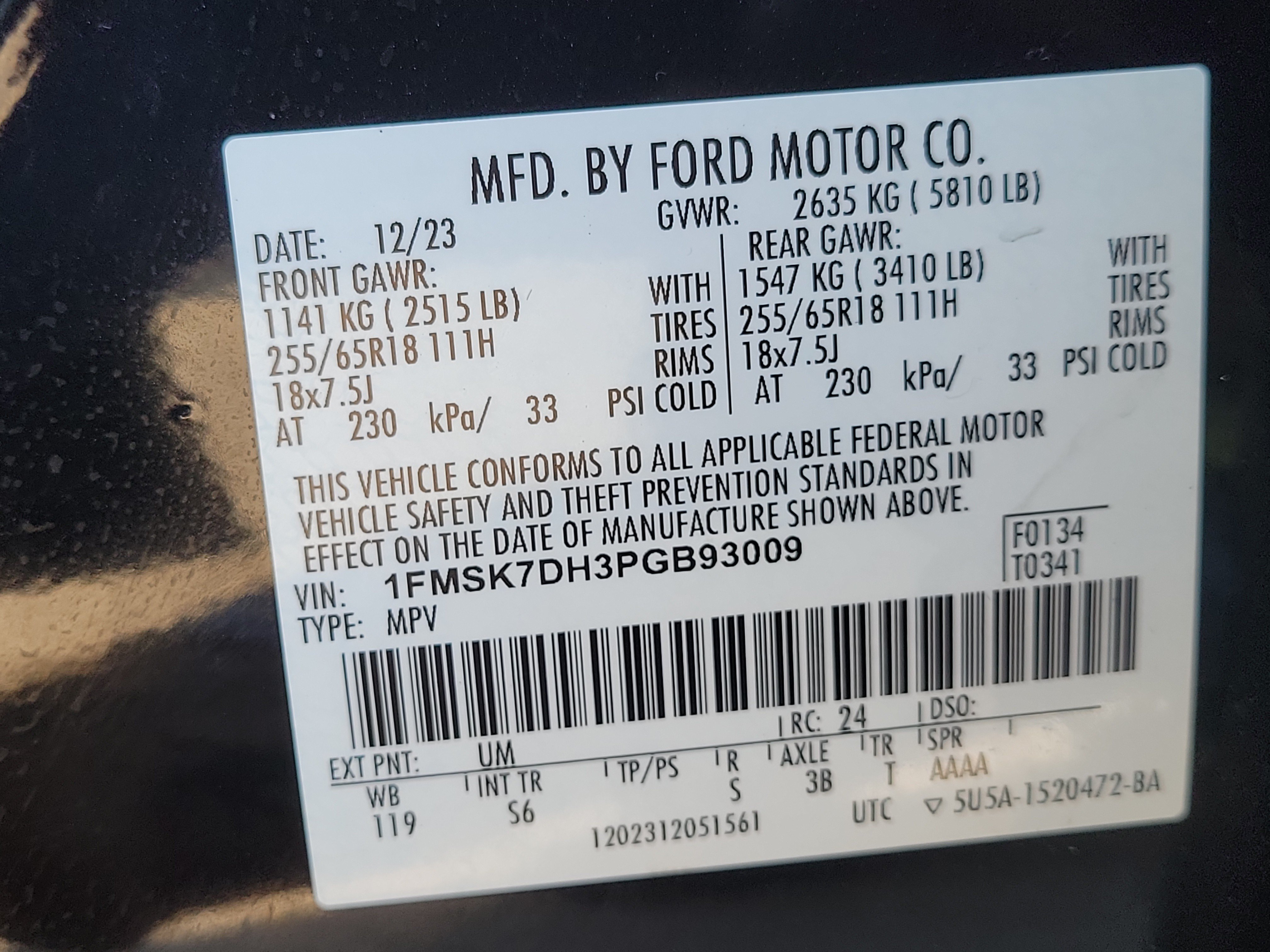 Used 2023 Ford Explorer XLT w/ Equipment Group 202A RWD image 33