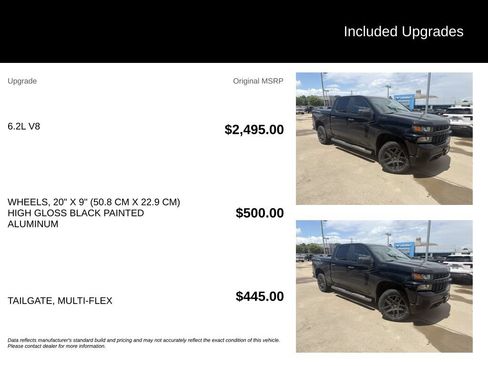 Used 2021 Chevrolet Silverado 1500 Custom Trail Boss AWD/4WD image 5