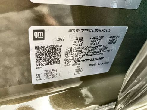 Certified 2023 Chevrolet Silverado 1500 LT AWD/4WD image 32