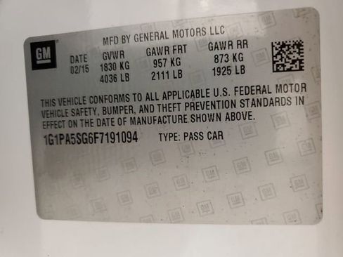 Used 2015 Chevrolet Cruze LS image 31