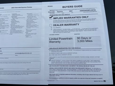 Used 2023 Chevrolet Equinox Premier AWD/4WD image 5
