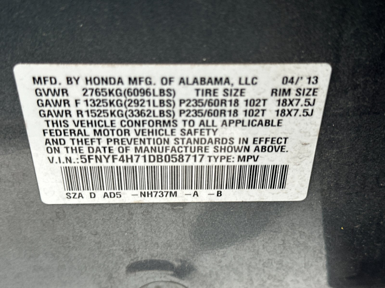 Used 2013 Honda Pilot EX-L image 27