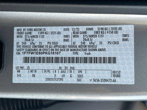 Certified 2023 Ford F150 XLT w/ Equipment Group 302A High AWD/4WD image 33