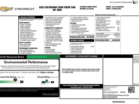 Used 2023 Chevrolet Silverado 2500 W/T w/ WT Convenience Package AWD/4WD image 4