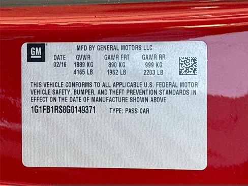 Used 2016 Chevrolet Camaro LT w/ Technology Package image 32