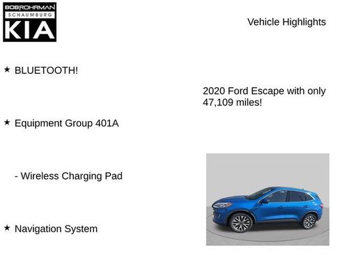 Used 2020 Ford Escape Titanium AWD/4WD image 7