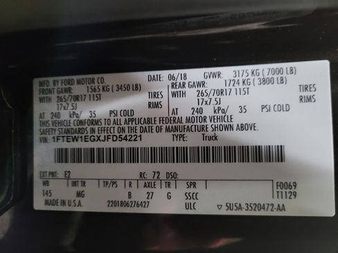 Used 2018 Ford F150 XLT AWD/4WD image 33