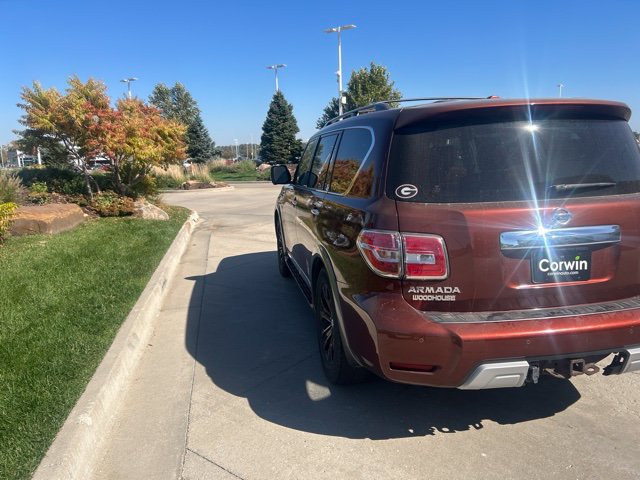 Used 2017 Nissan Armada Platinum w/ Captain Seat Package AWD/4WD image 8