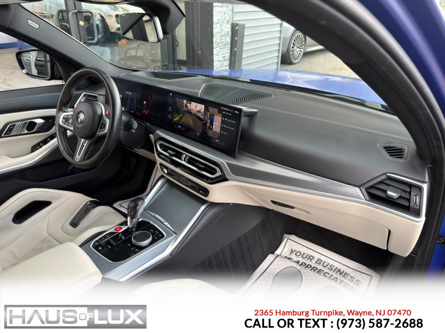 Used 2023 BMW M3 Competition w/ M Carbon Exterior Package AWD/4WD image 30