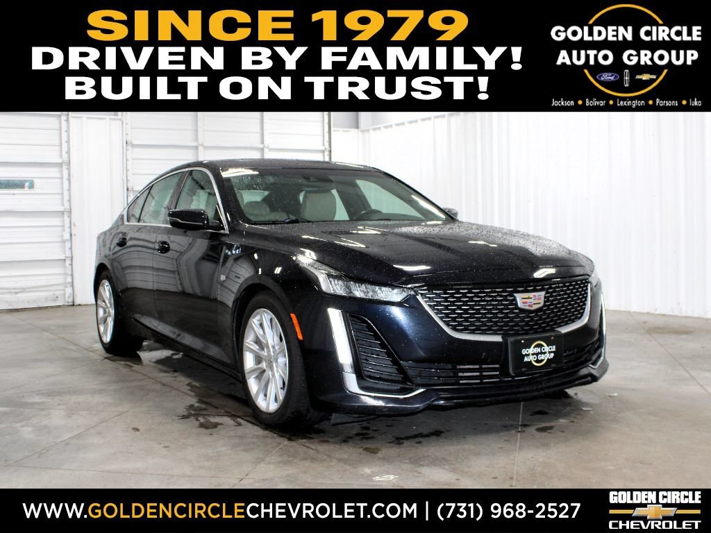 Used 2021 Cadillac CT5 Luxury w/ Sun And Sound Package RWD image 1