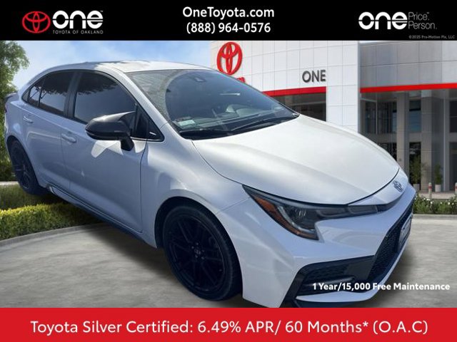 Used 2021 Toyota Corolla SE w/ Carpet Mat Package (TMS) FWD image 1