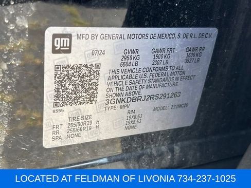 Certified 2024 Chevrolet Blazer EV LT AWD/4WD image 10