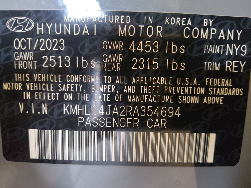 Used 2024 Hyundai Sonata SEL w/ Convenience Package FWD image 33
