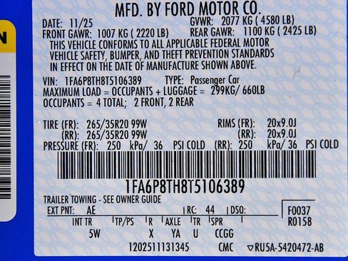 New 2026 Ford Mustang Premium image 13