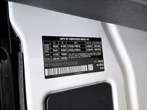 New 2026 Mercedes-Benz Sprinter 2500 image 12