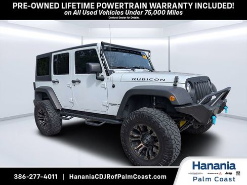 Used 2017 Jeep Wrangler Unlimited Rubicon w/ Connectivity Group AWD/4WD image 1