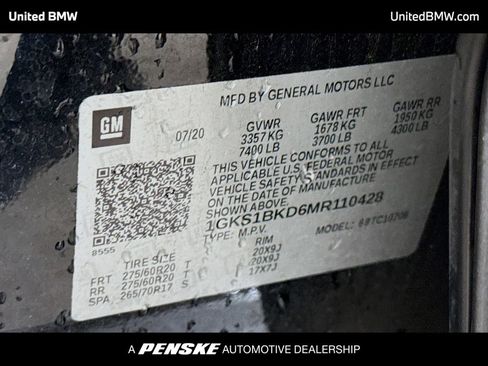 Used 2021 GMC Yukon SLT w/ SLT Luxury Plus Package image 15