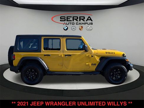Used 2021 Jeep Wrangler Unlimited Willys image 11