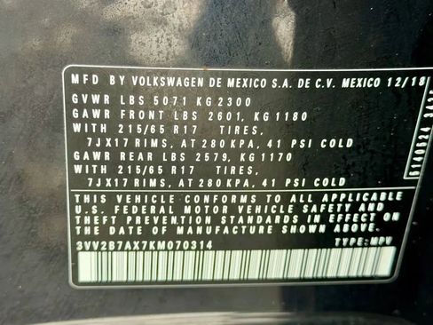 Used 2019 Volkswagen Tiguan SEL image 25