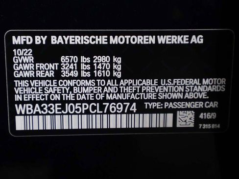 Used 2023 BMW 760i xDrive w/ Executive Package image 53