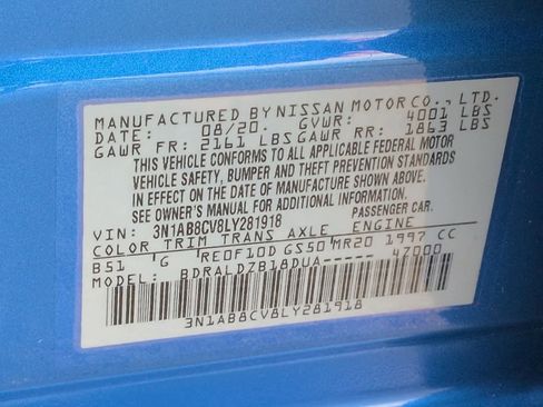 Used 2020 Nissan Sentra SV image 36